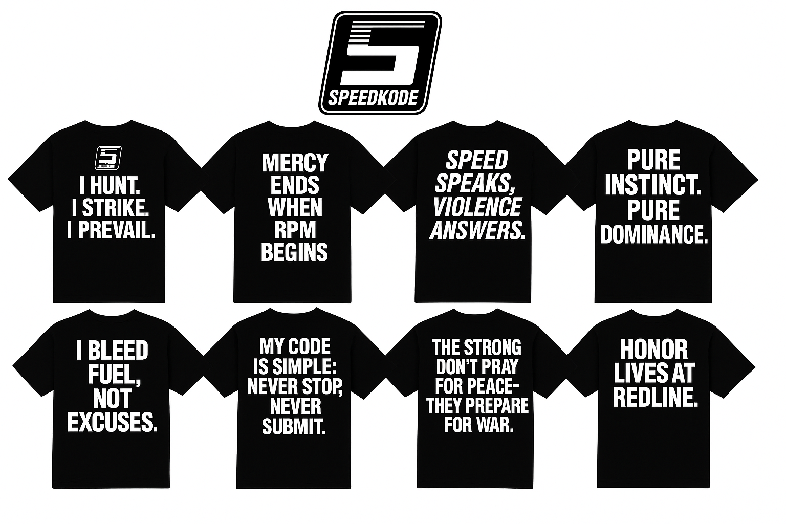 SPEEDKODE /PURPOSE TEE